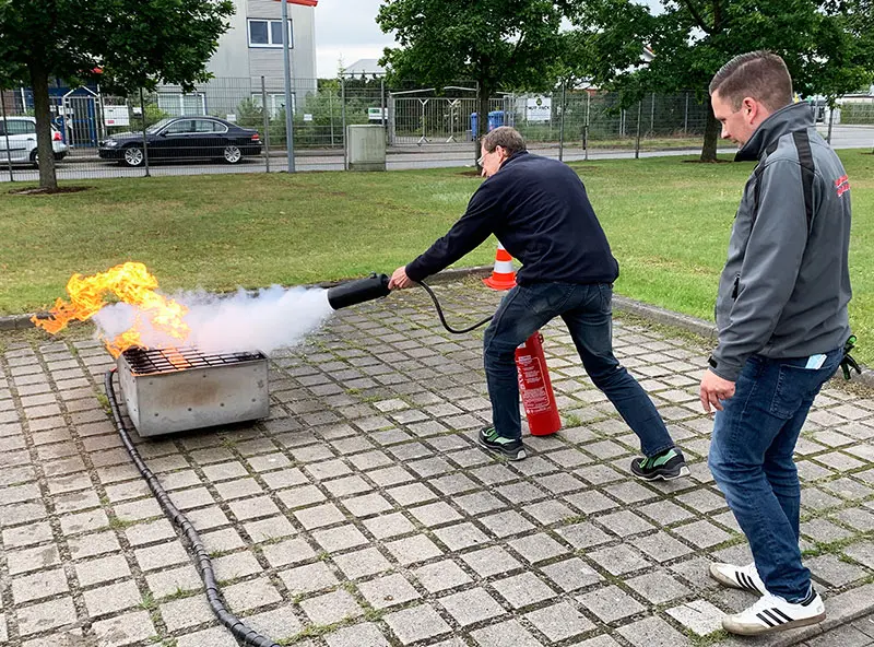 Brandschutzschulung und Brandschutzhelferschulung